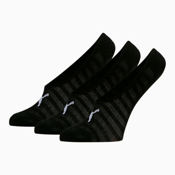 Women's Microfiber Socks [3 Pack], BLACK / WHITE